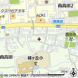 長野県長野市高田南高田2014周辺の地図