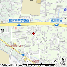 長野県長野市高田1018周辺の地図