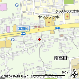 長野県長野市高田南高田1880周辺の地図
