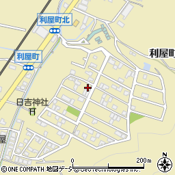 石川県金沢市利屋町70周辺の地図