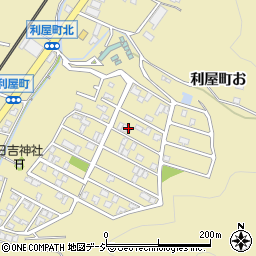 石川県金沢市利屋町58周辺の地図