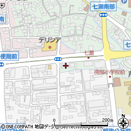 長野信用金庫七瀬支店周辺の地図