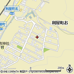 石川県金沢市利屋町47周辺の地図