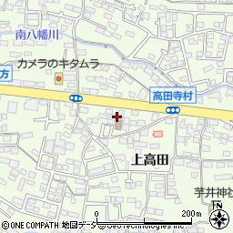 長野県長野市高田1389周辺の地図