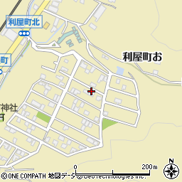 石川県金沢市利屋町48周辺の地図