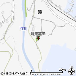 鎌足薬師周辺の地図