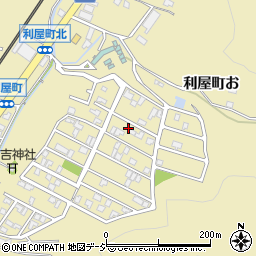石川県金沢市利屋町46周辺の地図