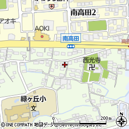 長野県長野市高田南高田2008周辺の地図