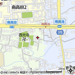 長野県長野市高田1962周辺の地図