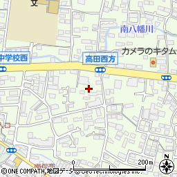 長野県長野市高田1000周辺の地図