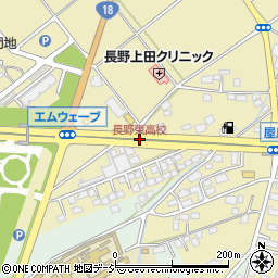 長野東高校周辺の地図