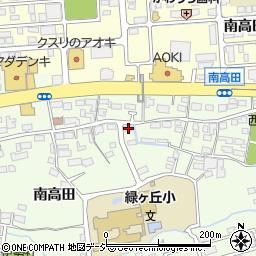 長野県長野市高田2022周辺の地図
