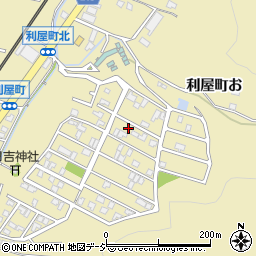 石川県金沢市利屋町45周辺の地図