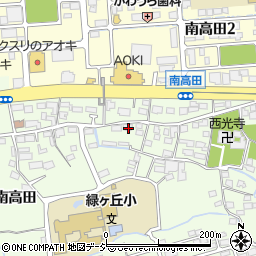 長野県長野市高田南高田2016周辺の地図