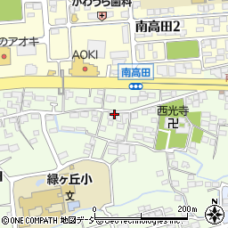 長野県長野市高田2009周辺の地図