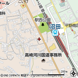 新和観光バス周辺の地図