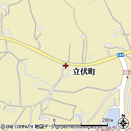 栃木県宇都宮市立伏町205周辺の地図