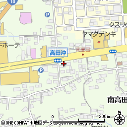 長野県長野市高田1853-1周辺の地図