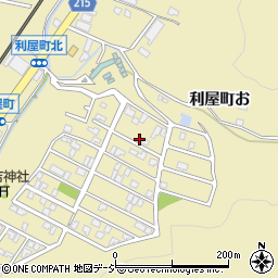 石川県金沢市利屋町33周辺の地図