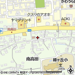 長野県長野市高田南高田1907周辺の地図