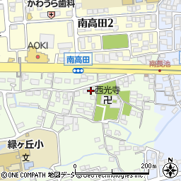 長野県長野市高田南高田1999-1周辺の地図