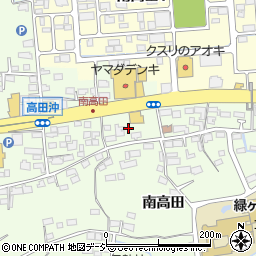 長野県長野市高田南高田1885周辺の地図