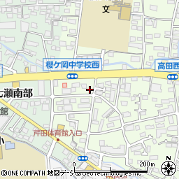 長野県長野市高田1023周辺の地図