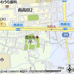 長野県長野市高田南高田1954周辺の地図