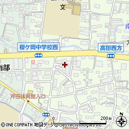 長野県長野市高田1020-3周辺の地図