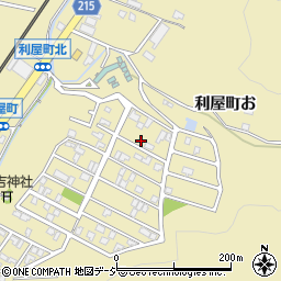 石川県金沢市利屋町34周辺の地図