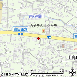 長野県長野市高田986周辺の地図
