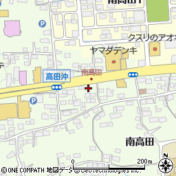 長野県長野市高田南高田1858-5周辺の地図