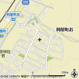 石川県金沢市利屋町35周辺の地図