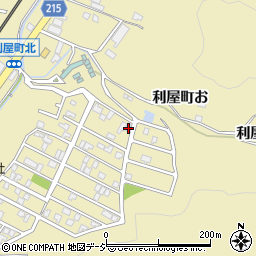 石川県金沢市利屋町26周辺の地図