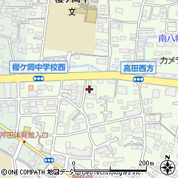 長野県長野市高田955周辺の地図
