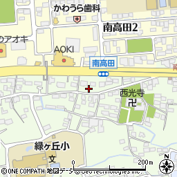 長野県長野市高田1932-1周辺の地図