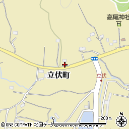 栃木県宇都宮市立伏町235周辺の地図