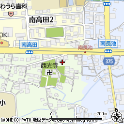 長野県長野市高田南高田1955周辺の地図