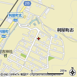 石川県金沢市利屋町37周辺の地図