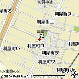 石川県金沢市利屋町ハ3周辺の地図