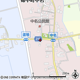 富山県富山市婦中町中名2123周辺の地図