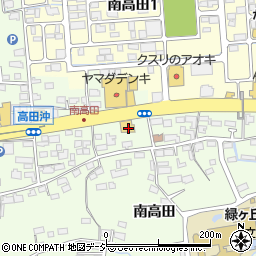 長野県長野市高田南高田1888周辺の地図