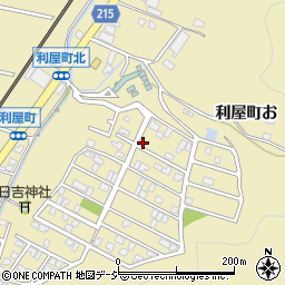 石川県金沢市利屋町38周辺の地図