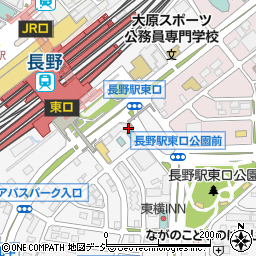 MAX CAFE 長野駅前店周辺の地図