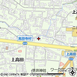 長野県長野市高田1313周辺の地図