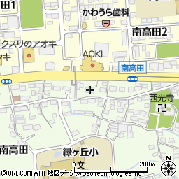 長野県長野市高田1925周辺の地図