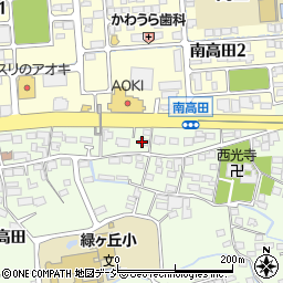 長野県長野市高田南高田1930-1周辺の地図