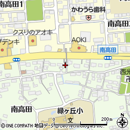 長野県長野市高田1923-6周辺の地図