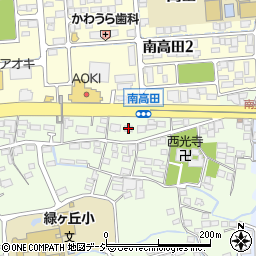 長野県長野市高田南高田1933-1周辺の地図