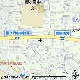 公明党長野県本部周辺の地図